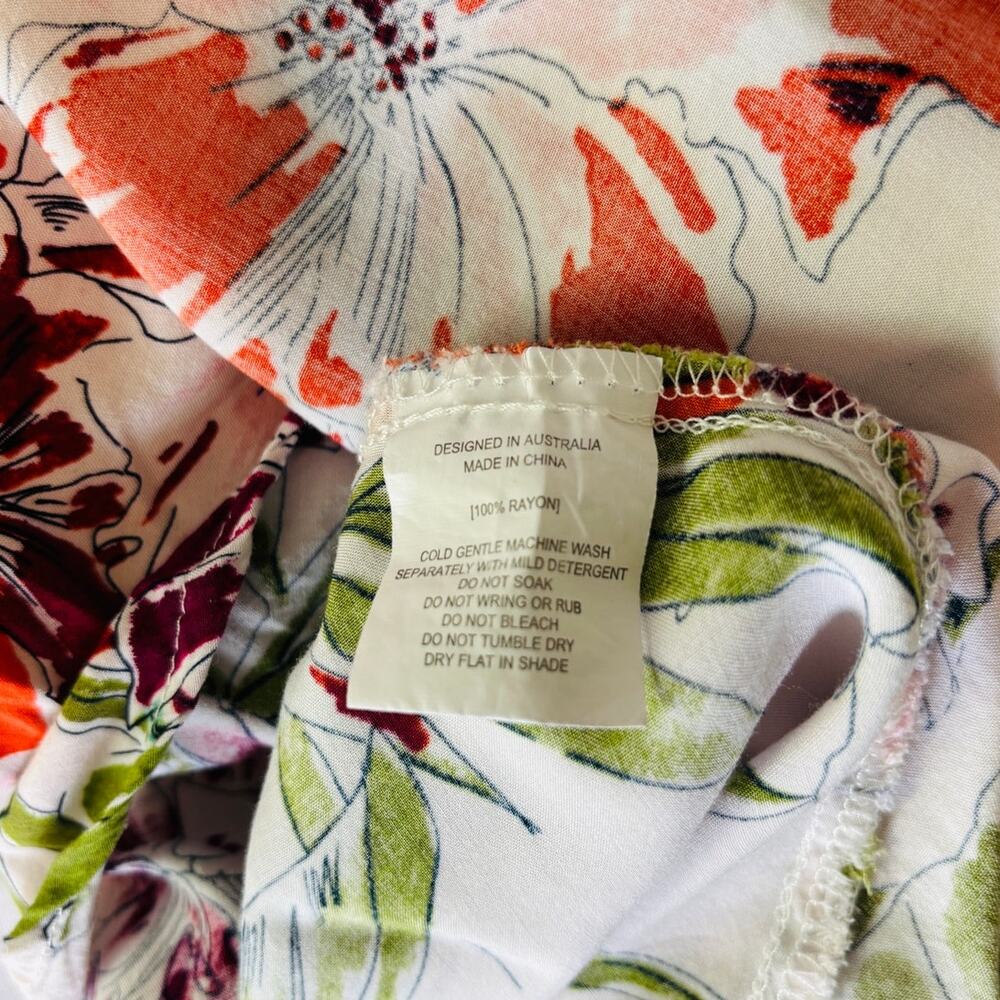 Abel The Label Vienna Floral Maxi Dress, Small, Halter - Picture 8 of 13